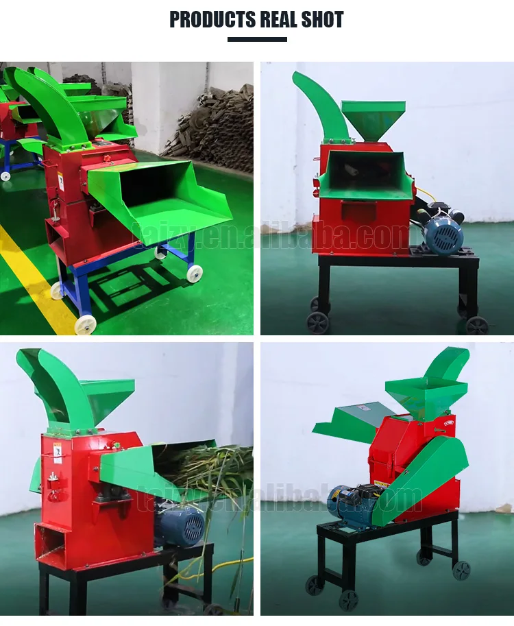 Agricultural machinery grass chopper hay cutting machine mesin chopper rumput