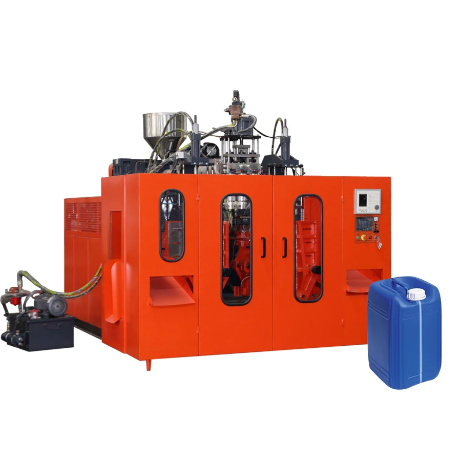 HDPE барабан 3 слоя выдувного формования три слоя канистра для бензина производство в 20-литровые бутыли 25 литров вид круглая труба делая машину