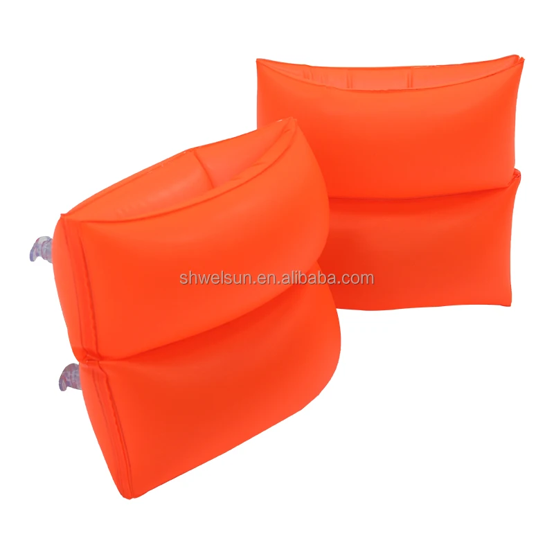 New Design Thickened Inflatable Swimming Inflatable Neon Arm Bands Inflatable Armbands for Kids