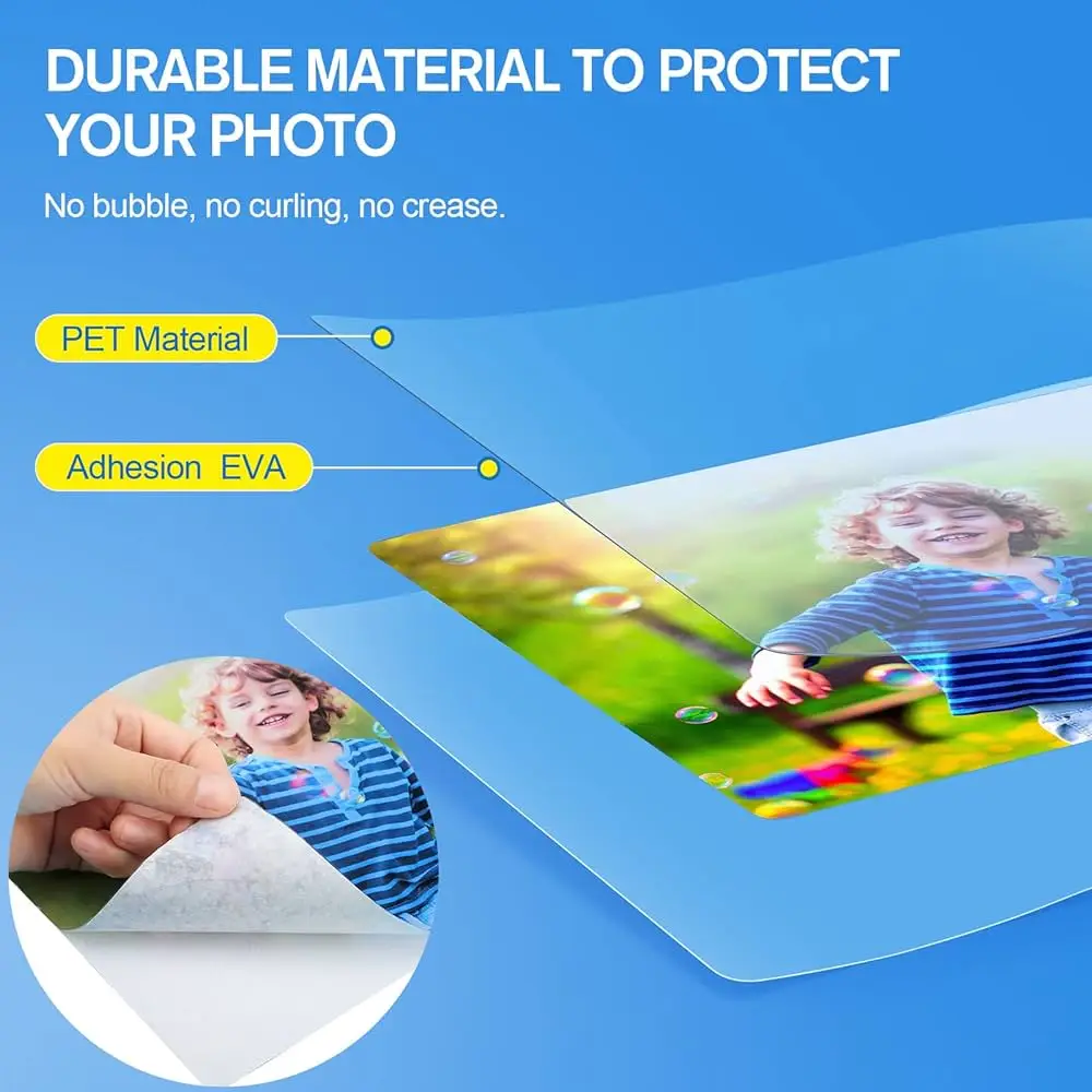 Letter Size 10Ml Pouches 229*292*250mic Laminating Pouch Film Hot Lamination Film