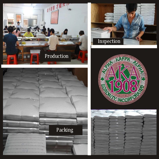 high quality iron on custom hotfix rhinestone transfer for cheer bows