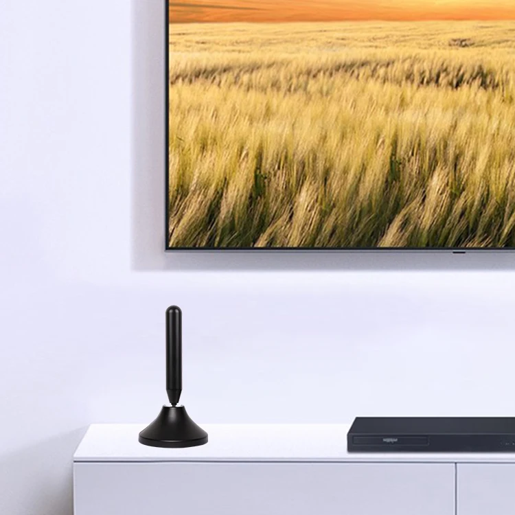 Free Channel TV Antenna HD Portable Indoor Digital Antenna TV for USB TV Tuner / DVB-T2 Television