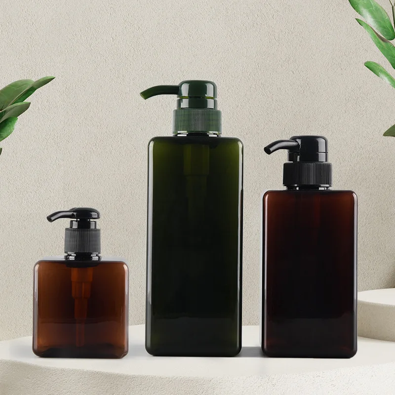 150ml Refillable Plastic Lotion Pump Bottle Travel Size for Shampoo Body Wash Conditioner Clear Portable Dispenser Container