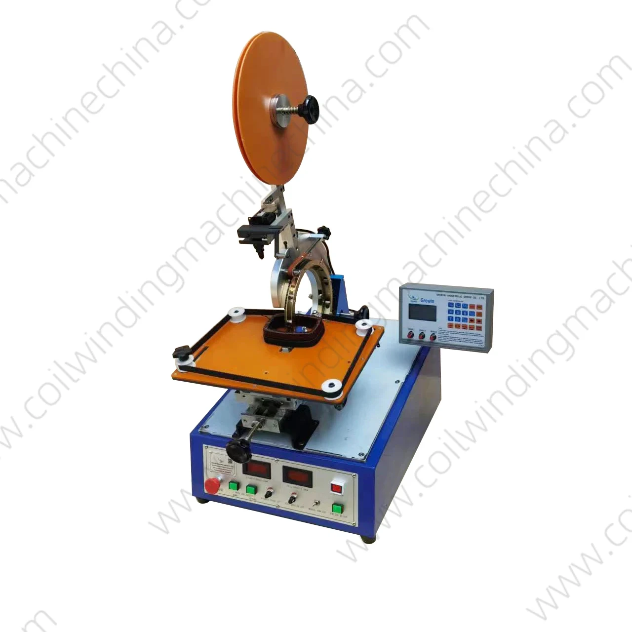 GWTMLJ-0218  Hot selling Stepping motor Digital   tape wrapping machine for current transformer with tape width 8mm