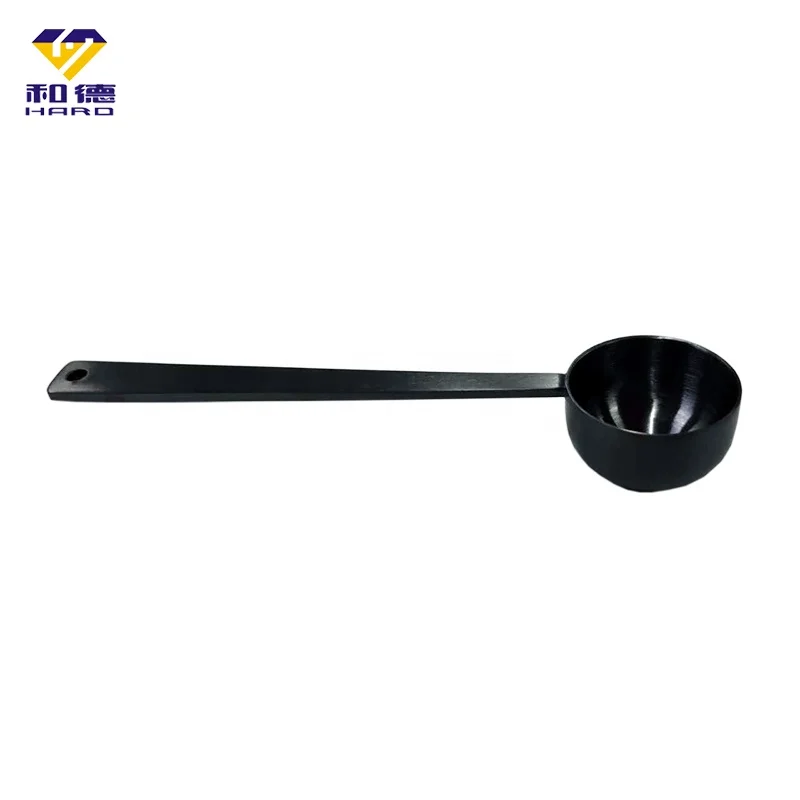 10 ml Stainless Steel Black Measuring Spoon with Brush