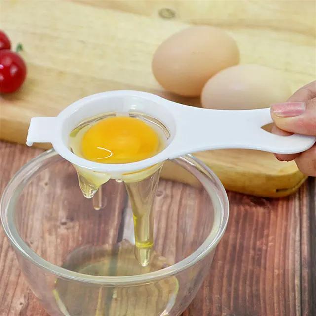 Egg Yolk White Separator Divider Extractor Filter Strainer Tool Kitchen Gadget