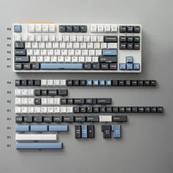 Aifei 171 Keys Arctic Circle Keycaps with Two-color Molding Cherry MX Profile for Mechanical Keyboard