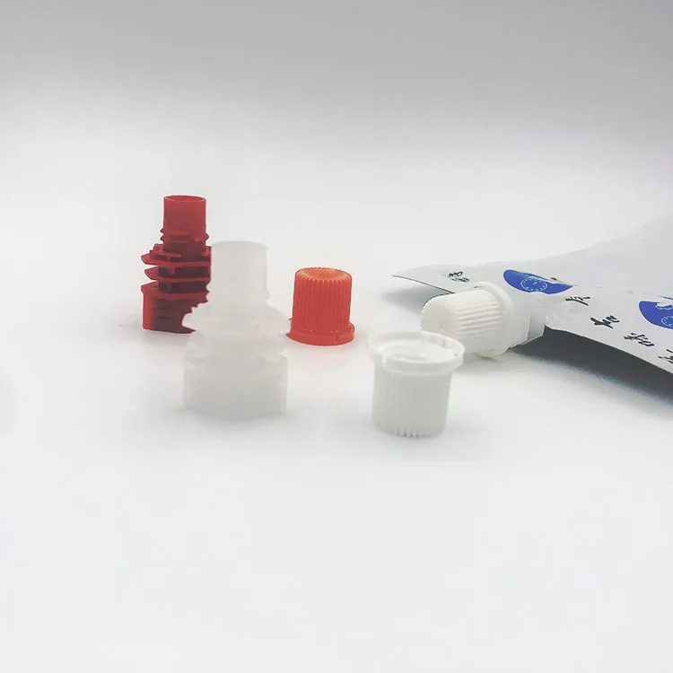 High quality plastic 8.6mm pour spout and spout cap