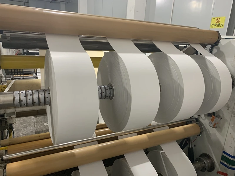 JOHSNON premium quality self adhesive paper  100gsm Deep White Conqueror Paper  jumbol roll