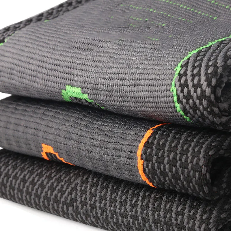 Lengthened Calf Knee Pads Men Women Basketball Running Cycling Non-slip Compression Straps Cold-proof Wormwood Knee Pads