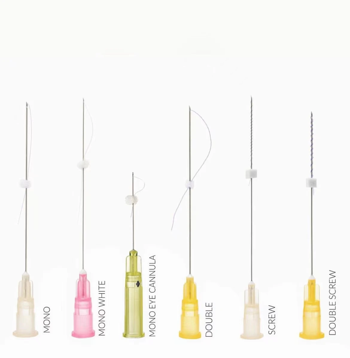 2022 New mono blunt 30g 25mm needle thread lift face eye lift pdo