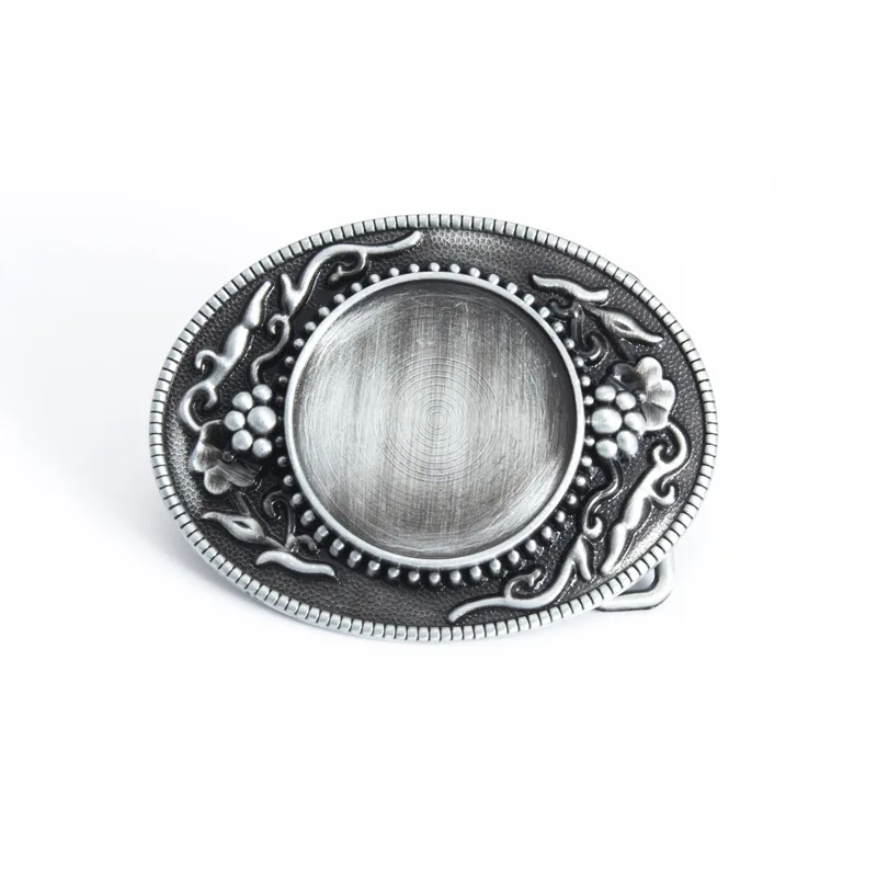 Plate small blank pattern custom Western cowboy belt buckle popular Style Knight belt buckle