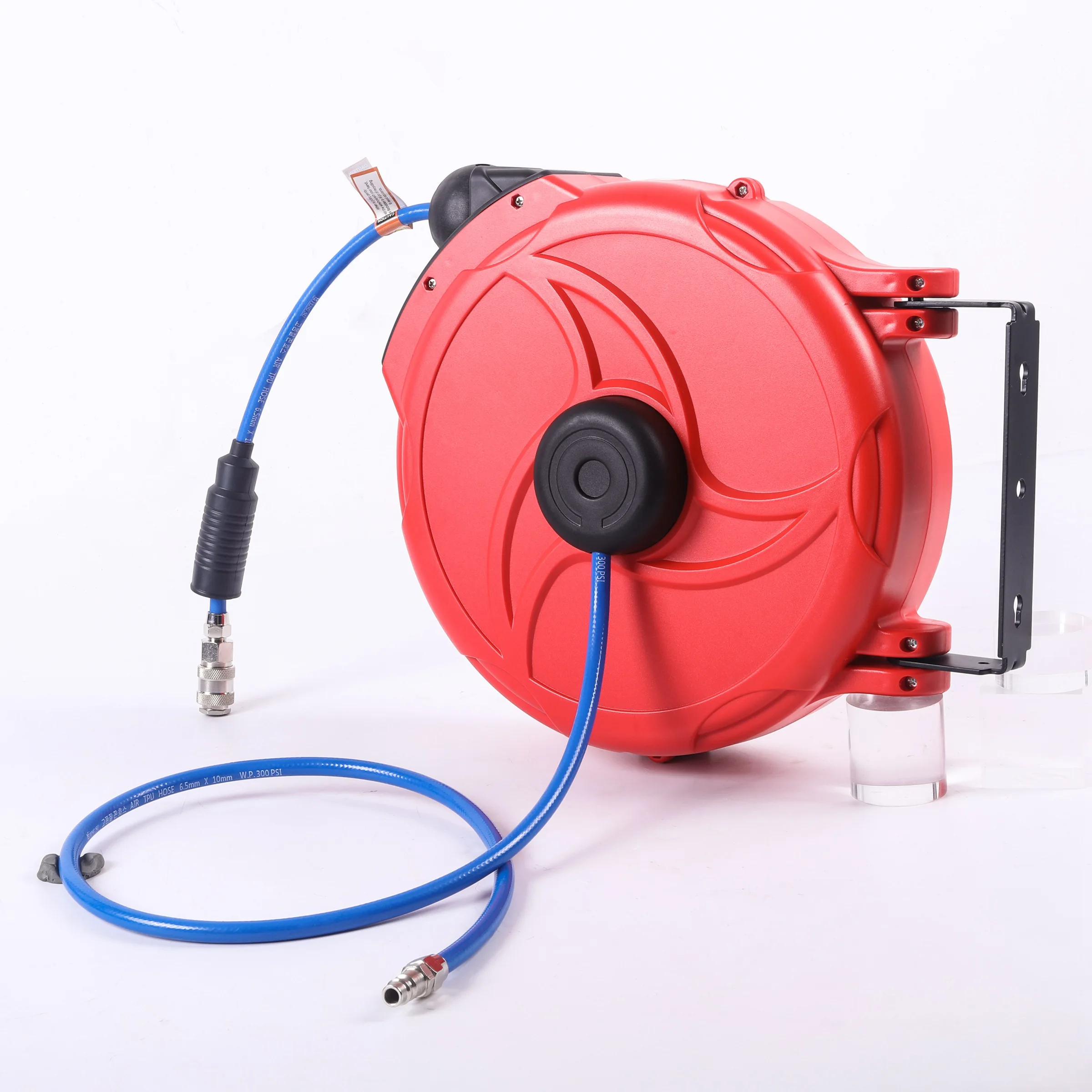 T.ONE High Quality Plastic Retractable Portable Air Hose Reel Car Wash Water Hose Reel for Car Cleaning