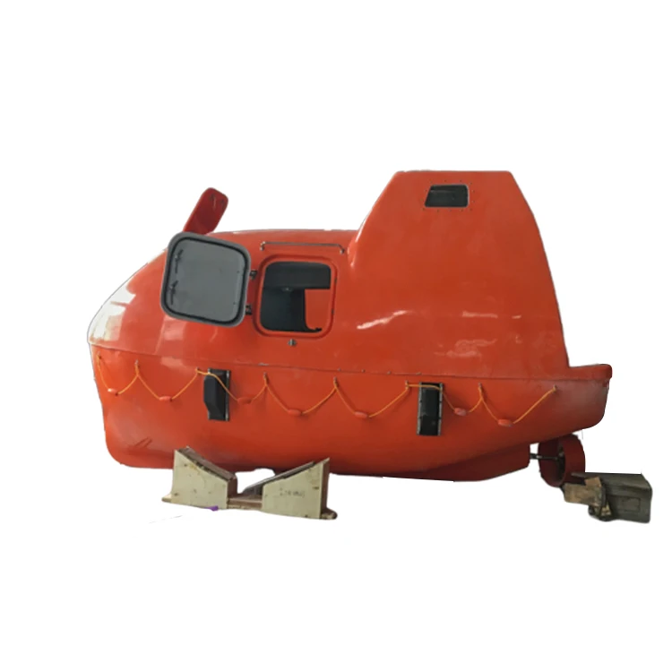 RMRS Approved Fire-Resistant 20 Persons  Free Fall Lifeboats With Davit