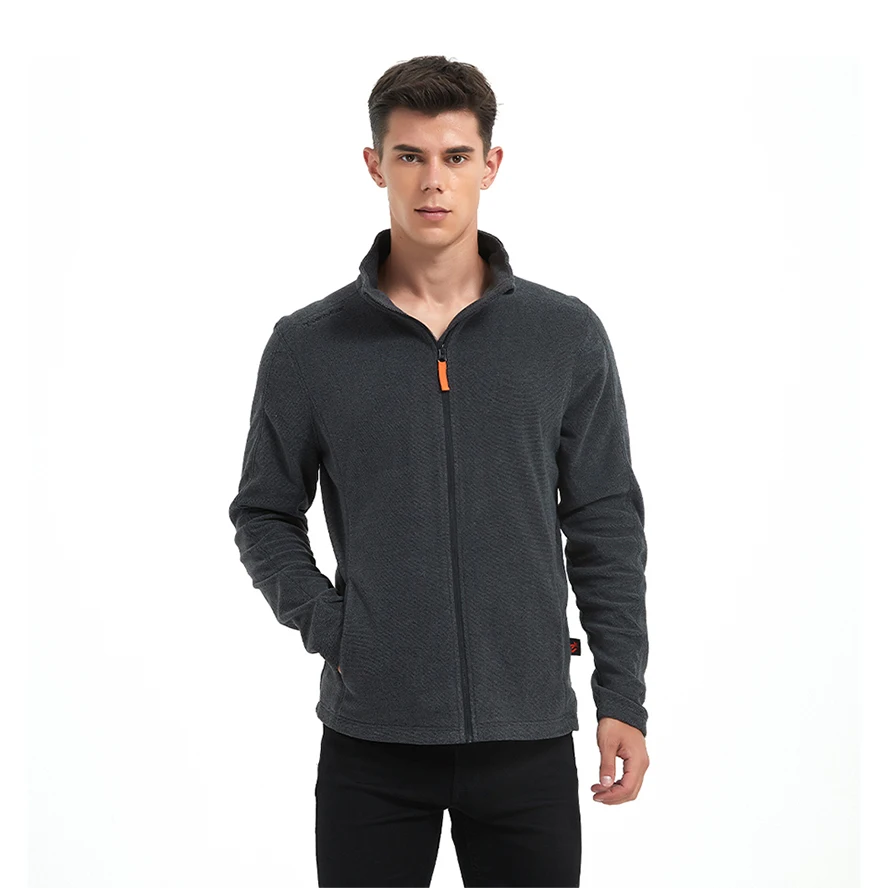 Sports Style Equestrian Functional Fabric Sherpa Heavy Fleece Mens Tactical Jacket