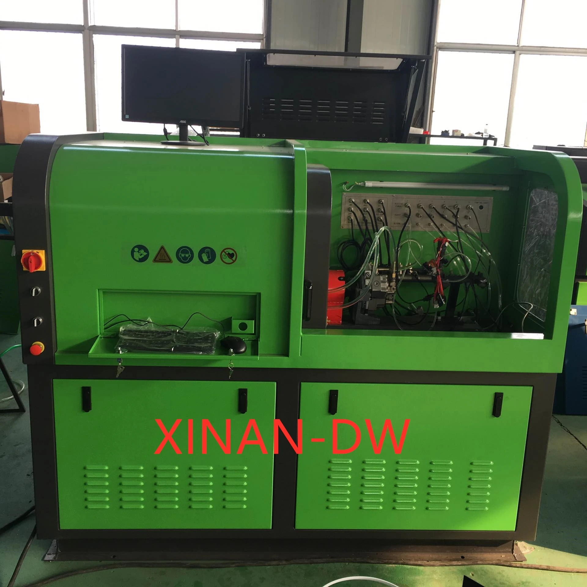 Xinan CR817 common rail injector and pump test bench EUI EUP HEUI Cat320d actuation pump QR Coding