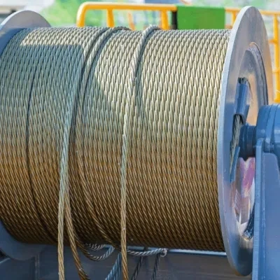 Неоцинкованная и оцинкованная 6x9W + Iwrc буровая установка для бурения скважин