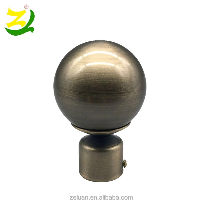 
ZELUAN Hot sale Curtain Rod Final Good Quality Factory Cheep Price Curtain Rod Morden Simple Style wholesale Curtain Accessories 