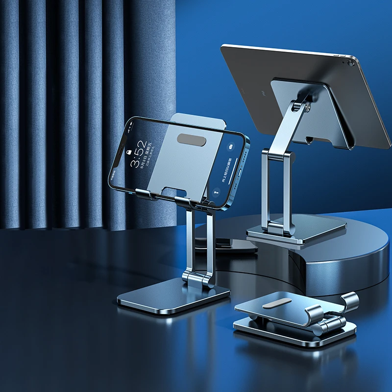 LICHEERS New Style Stand Tablet Portable Mini Multi-angle Antislip Adjustable Folding 360 Smart Phone Holder For iPhone 13/12