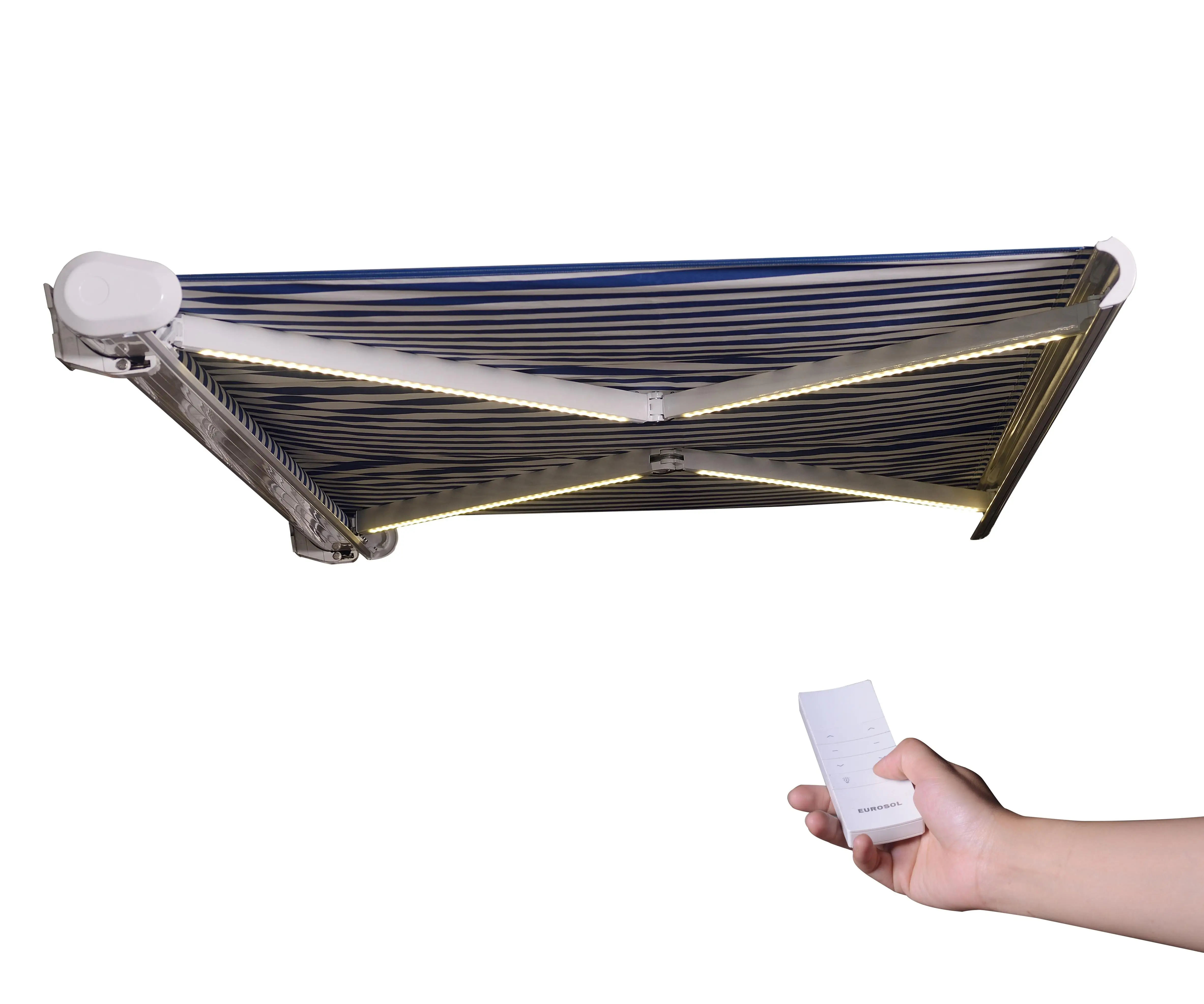 Aluminum Motorized Balcony Shop Awning Outdoor Windows Canopy Retractable Awning