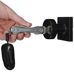 Smart key chain Mini Keychain Compact Key Decorative Holder Clip Home Storage Metal key Clip Aluminum Organizer Keychain Outdoor