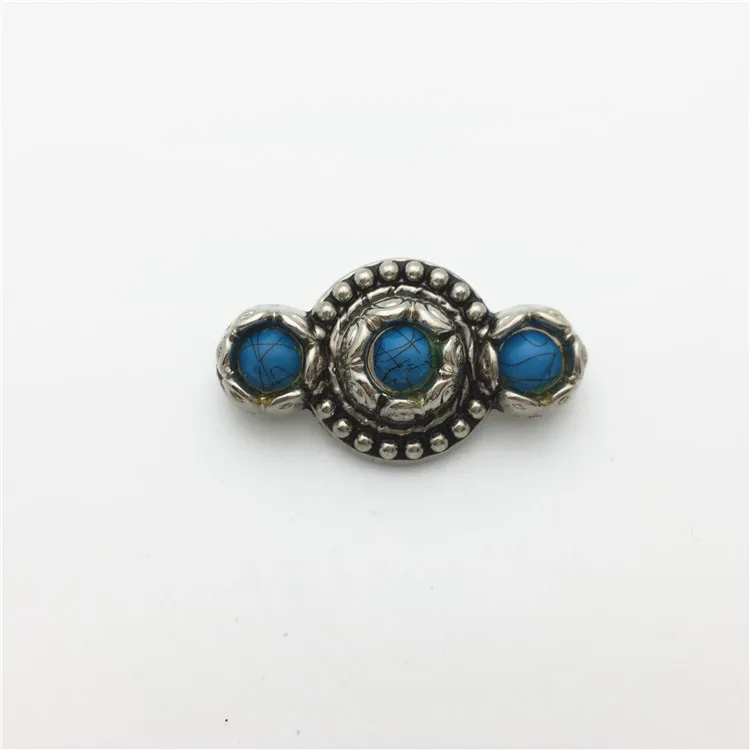 Guaranteed quality unique petals shape belt accessaries western stone western conchos