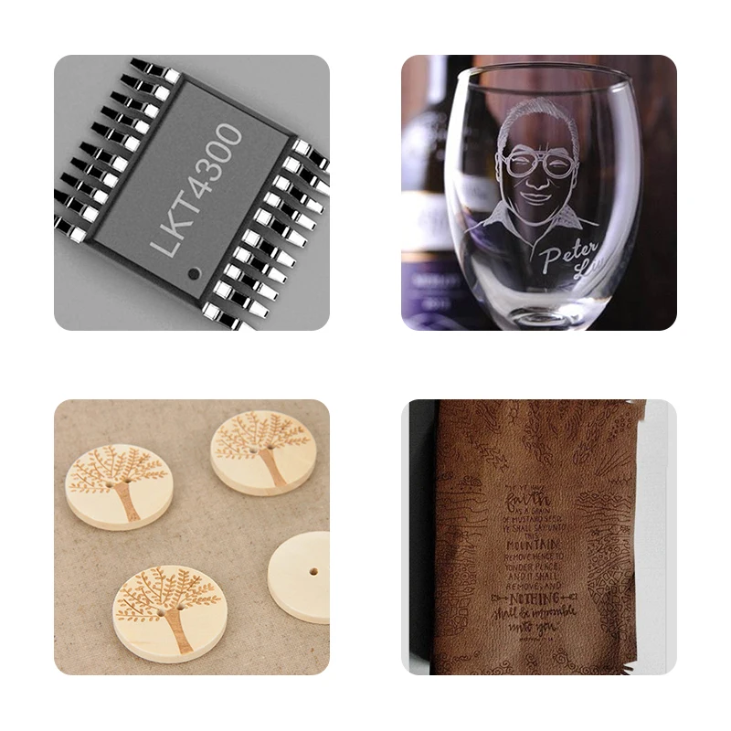 Zixu 5W Highest Quality JPT Raycus IPG Crystal Nano Glass Engraving UV Laser Printing Marking Machine