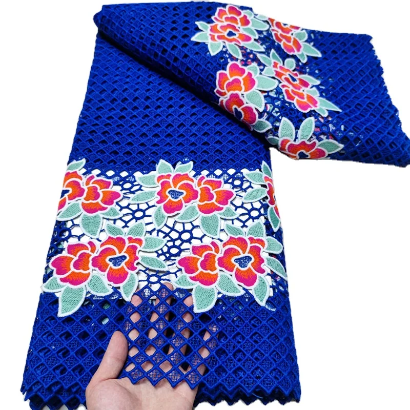 RTS горячая Распродажа lisami cupion воды souble новейший дизайн красочный большой дизайн кружевная ткань