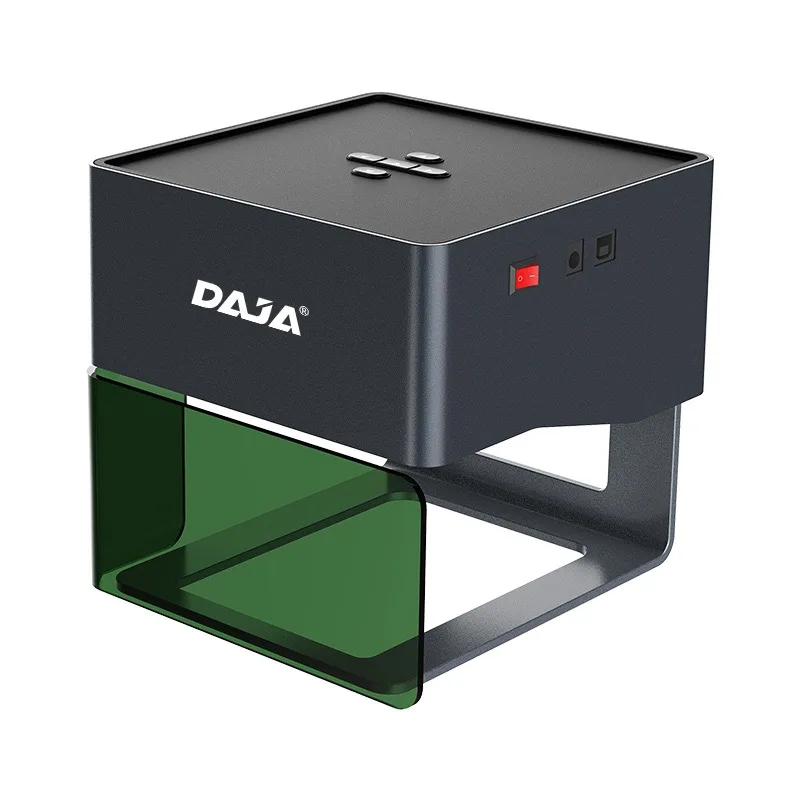 DAJA DJ6 Mini Portable Computer Serial Number Warehouse Name Badges Diode Laser Engraving Machine Laser Engraver Cutter