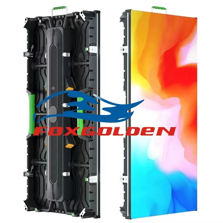 Foxgolden P3.91 Smd Full Color Led Display Indoor Rental Screen Church Stage DJ Concerts Used a Lot of Scenes
