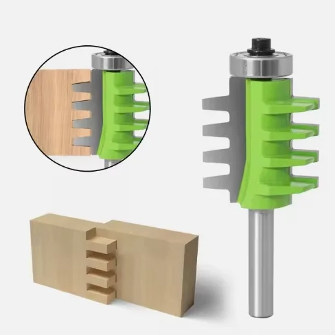 YH 1/2 1/4 Taper Tenon Splicing Finger Joint Router Woodworking Milling Engraving Machine Cutter