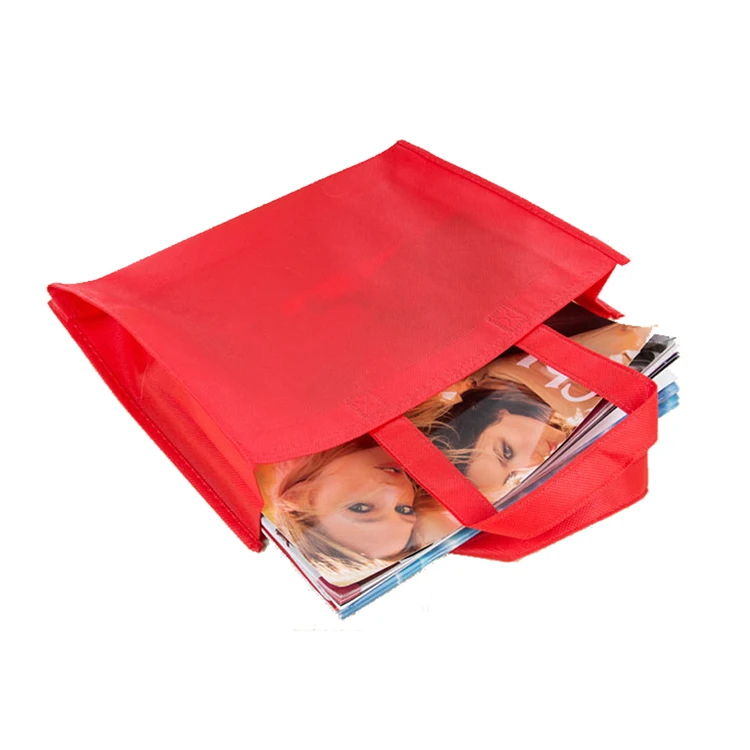 Reusable recyclable high quality grocery supermarket packaging custom logo printed cheap pp non-woven tote bag for shopping