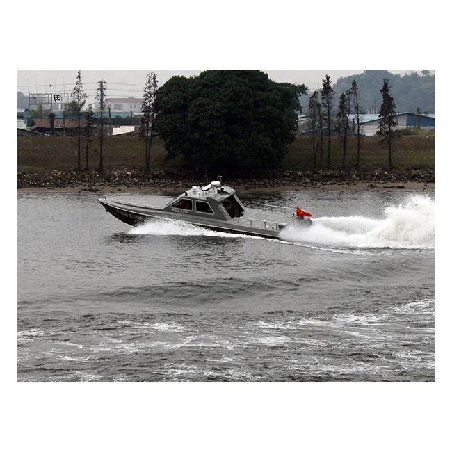 13.5M Fiberglass Boat For Army Police Boat High Speed RC Boat For Sale