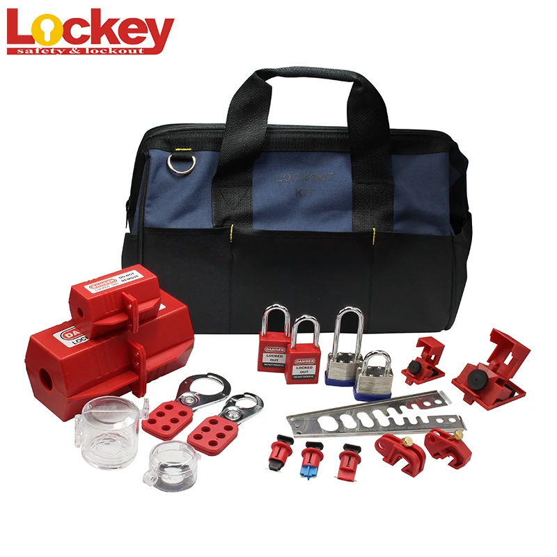 Group Electrical Lockout Tagout Kit Lock Breaker Tools Safety Lockout Loto Kit