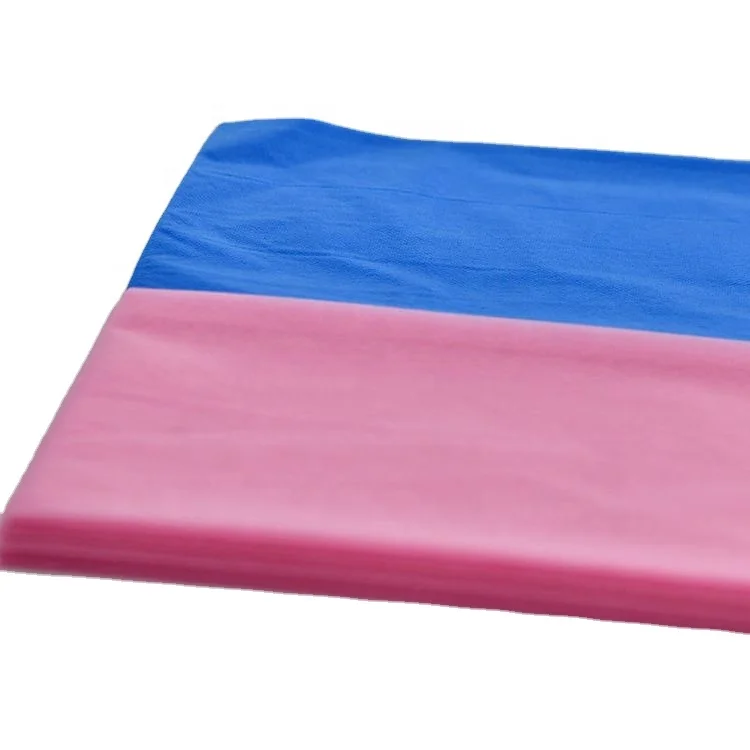 Non Woven Fabric Polypropylene  Roll Medical Bed Sheet Anti Bacterial Non Woven Fabric  Bed Sheet for Massage Table