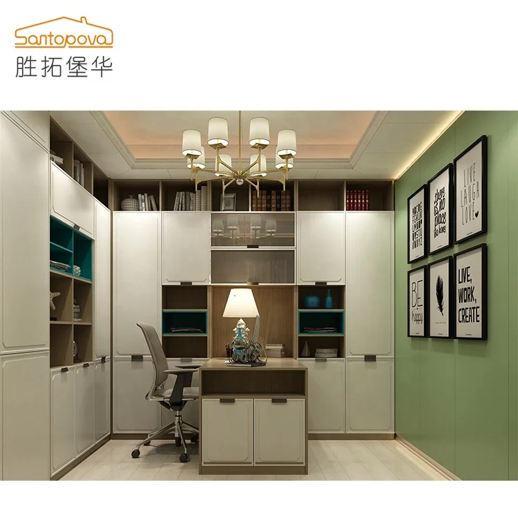 Горячая продажа изготовленный MDF деревянный книжный шкаф Современная мебель для спальни деревянный книжный шкаф