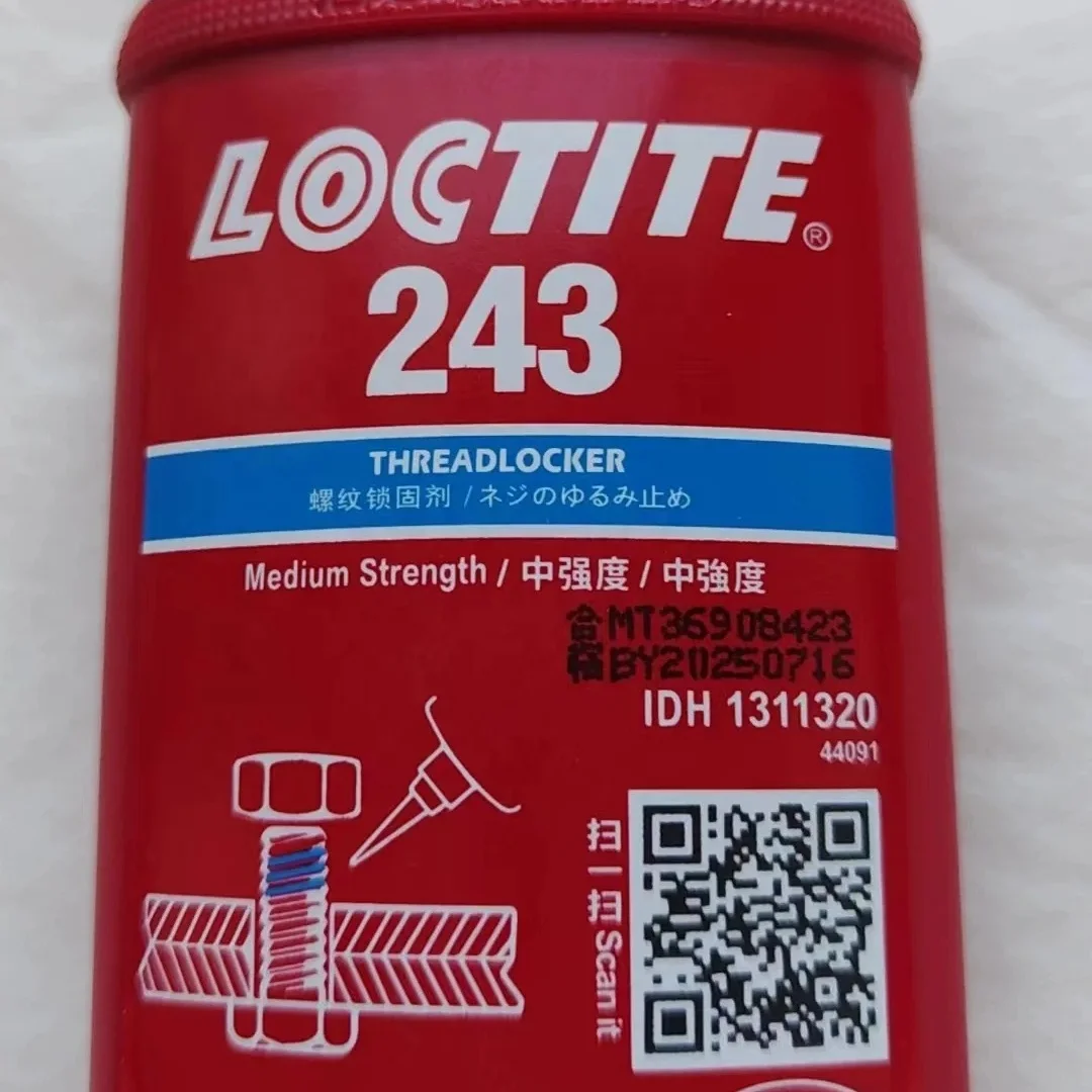 zc 2024 On Sales Original Loctiter 243 Thread Locking Adhesive 50ml 250ml Super Glue