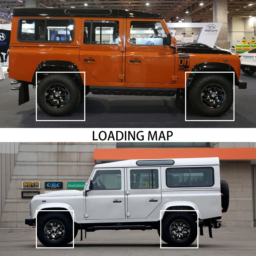  Колесные диски для Land Rover Defender размер 16x8 0 18x4x4
