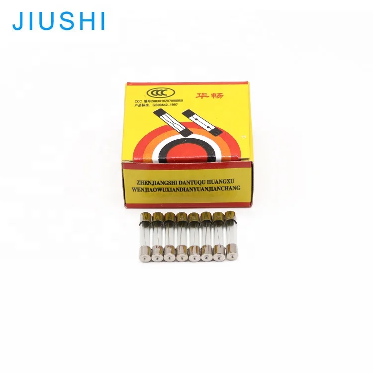 Automation electronic 6x30mm fuse glass fuses 1A 5A 10A 15A