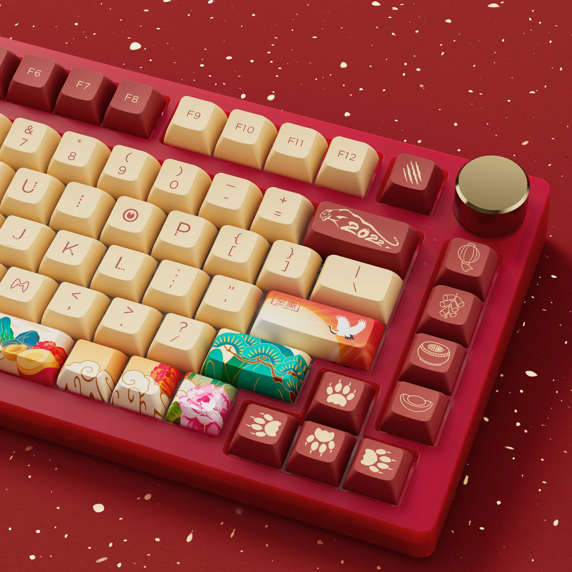 New arrivals AKKO PC75 gaming keyboards DIY RGB backlit 75 keys wireless keyboard