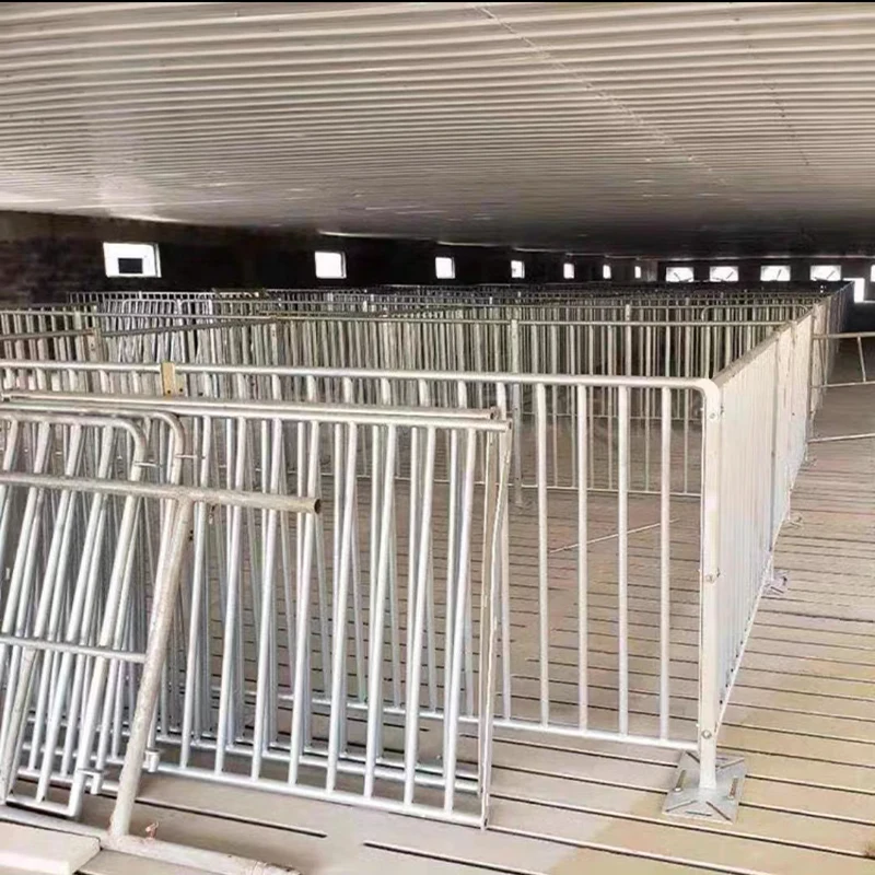 Hot Dipped Galvanizing Stainless Steel Pipe Fattening Crate/Stall for Pig Farming Equipment Animal Cages