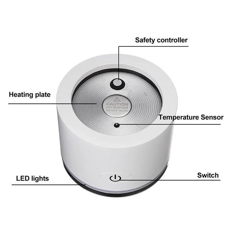 Factory Price Electric Coffee Milk Foamer Warmer Automatic Magnetic Drive Glass Milk Frother