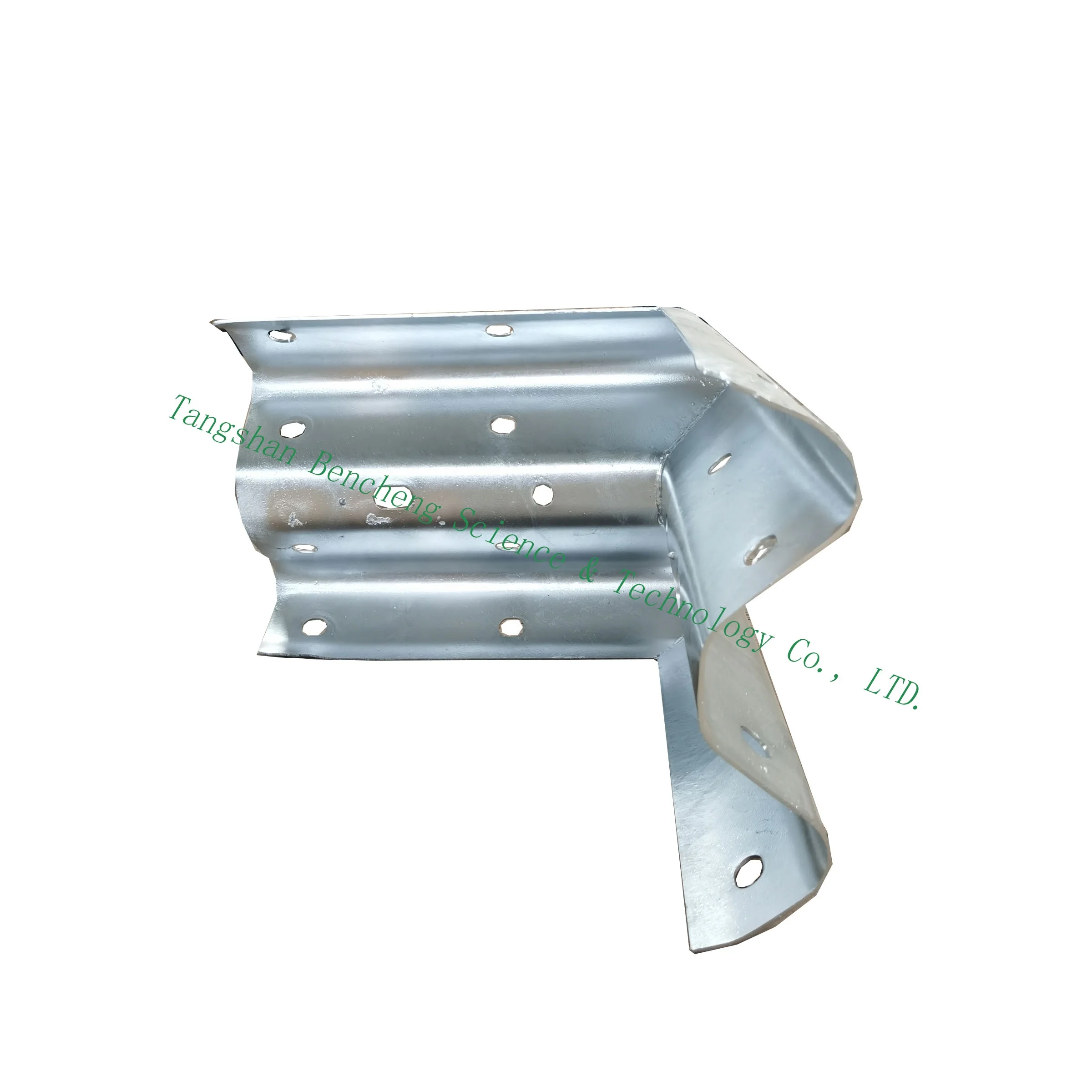 Hot galvanized 90°Terminal end   Thriebeam Highway Guardrail End Terminal Connector