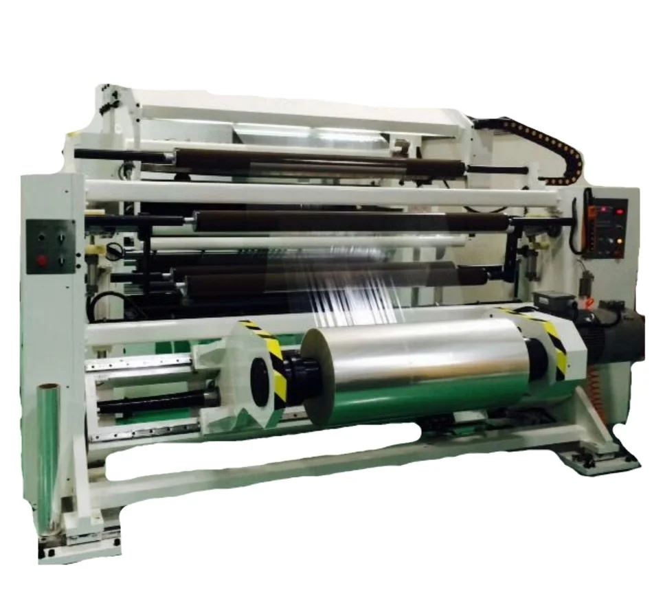 
Packaging film flexible laminates slitter-rewinder slitting machine 