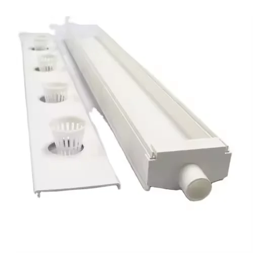 Hydroponic Channel pvc pipe 100*103mm NFT PVC Pipe 100*50mm 90*50mm
