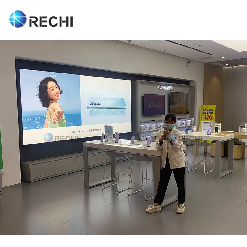Розничная продажа арматура RECHI для магазина мобильных телефонов демонстрационный стол и аксессуары телефона полка электронного дизайн крепление