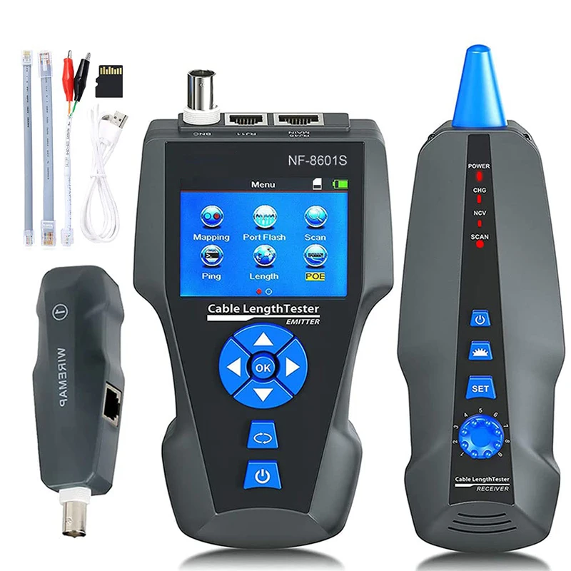 Universal Wire Harness Cable Test Lan Tester Network Cable Tester Poe Ping Tester