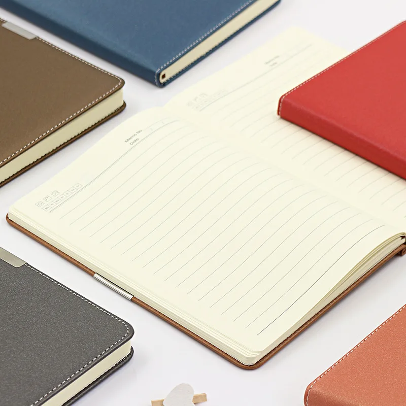 BSBH Customized Logo A5 Office Note Book Stationery Set Business Gifts Custom Note Book With Pen