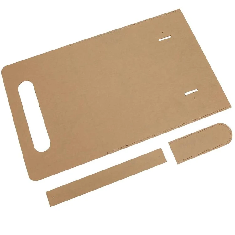 Изготовленный На Заказ прозрачный акрил для ремонта кожаных поверхностей пресс-форма ручной мешок делая шаблон 8.7X4.7 дюймов Lucite Водонепроницаемый чехол-бумажник с