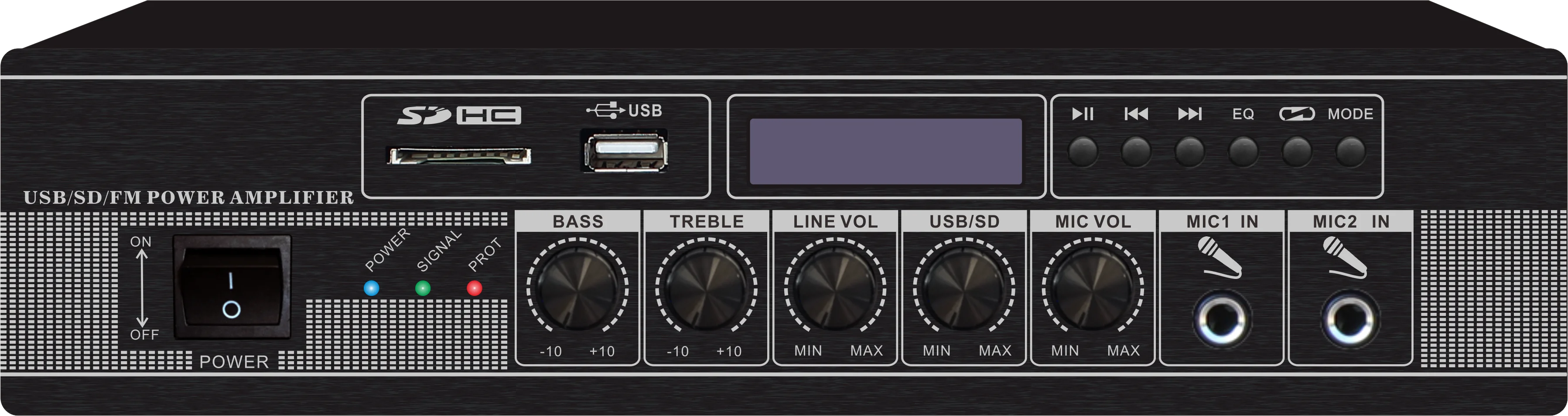 RH-AUDIO BGM Mini Amplifier with FM Radio Signal USB Port